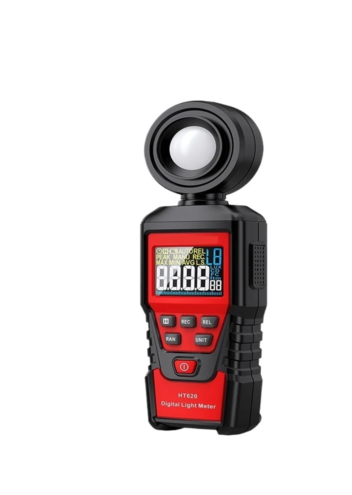 HT620 Luxómetro Digital 100000 Lux Fotómetro Luxómetro Probador Luxómetro LED(HT620L)