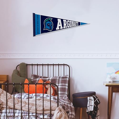 Image of Rico Industries NCAA Exclusive 12 inch x 30 inch Felt Wall Decor Pennant - Great for Home /Bed Room /Man Cave Decor