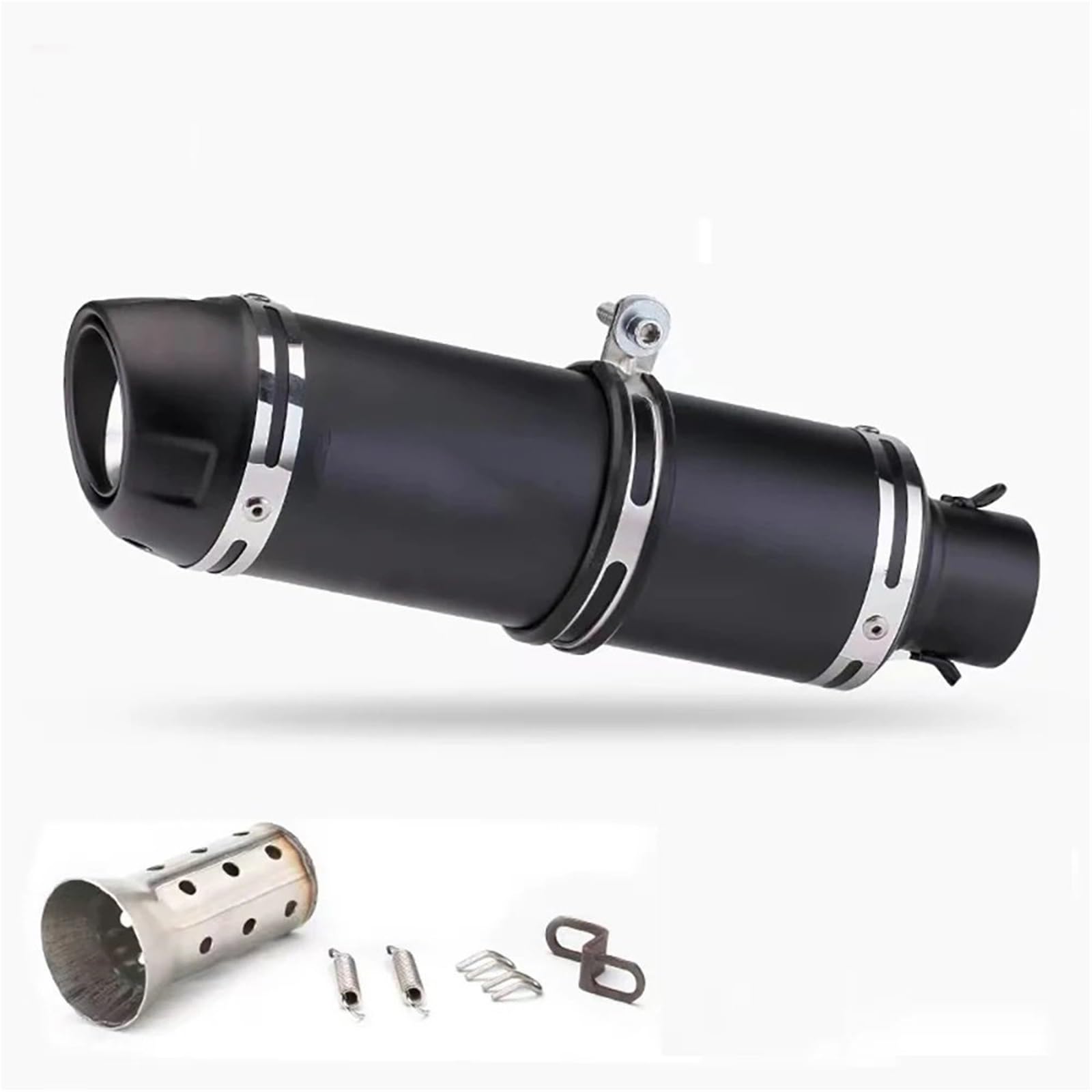 końcówka wydechu 51mm tłumik wydechowy motocykla z DB Killerem do Z1000 Z900 GSR600 FZ6N R1 R6 R3 układ wydechowy samochodowy(Type D with Laser)