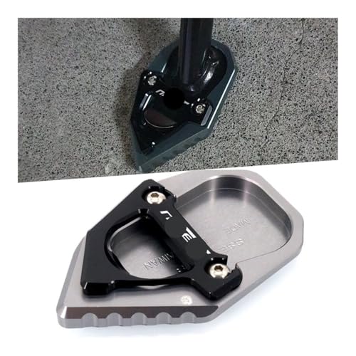 Plaque support anti-enfoncement : extension béquille latérale moto R NINET - 2