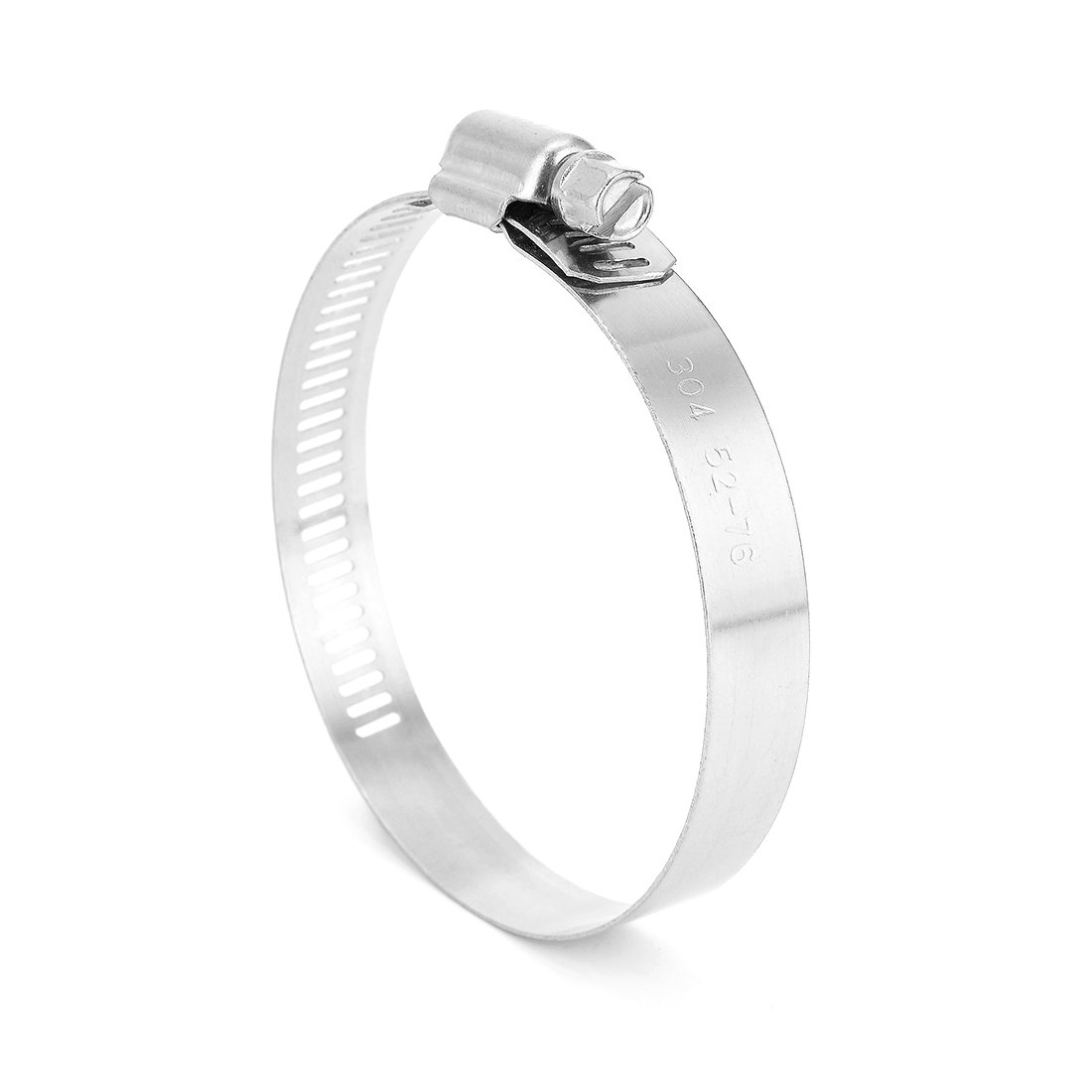 Aexit Fascette Stringitubo Americane Per Ingranaggi A Vite Senza Fine In Acciaio Inossidabile 304 Per Serraggio Da 52-76mm 10pcs (29bbd139ef8e68ab8193ca15f90fe695 - Foto 2