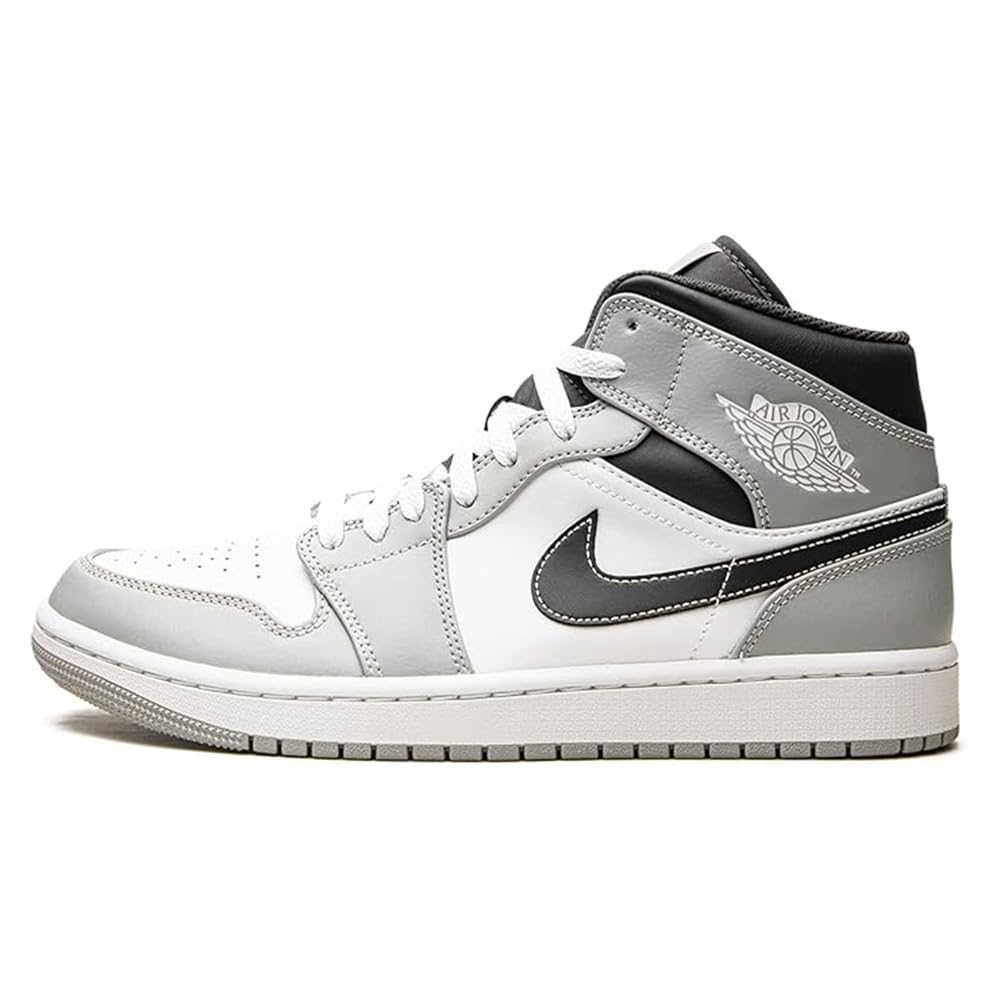 Men's) Air Jordan 1 Mid 'Light Smoke Grey 2.0' : Amazon.ca