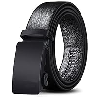 ZORO Men’s PU Leather Black Autolock Grip Belt RAB-51