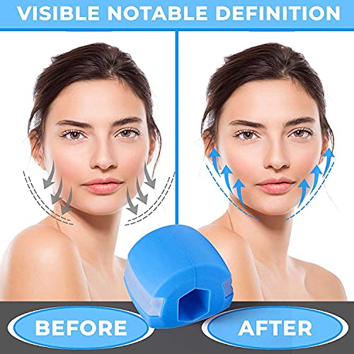 Image of Marrone Food-grade Silica Gel Exercise Chew Ball Muscle Training Fitness Ball go mouth jawline Jaw Muscle Exerciser chew ball Face lift