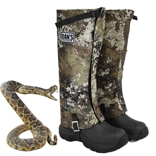 Dan's Hunting Gear, Snake Protector, Briarproof, Waterproof, Leg Gaiters 1000D. Made in U.S.A...