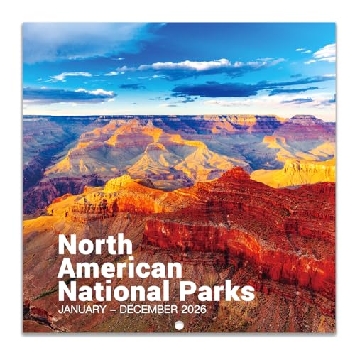 2026 calendar - 2026 wall calendar - national parks wall calendar 2026 jan - dec 2026 1234 x 2434 open hanging hook blocks and holidays - beautiful national parks