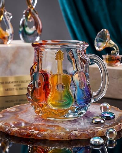 Taza de café con forma de guitarra de 11 OZ miniatura 4