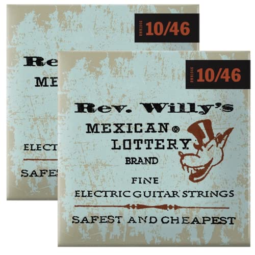 Dunlop Rev. Willy's Electric Guitar Strings 10-46 - 2 Pack