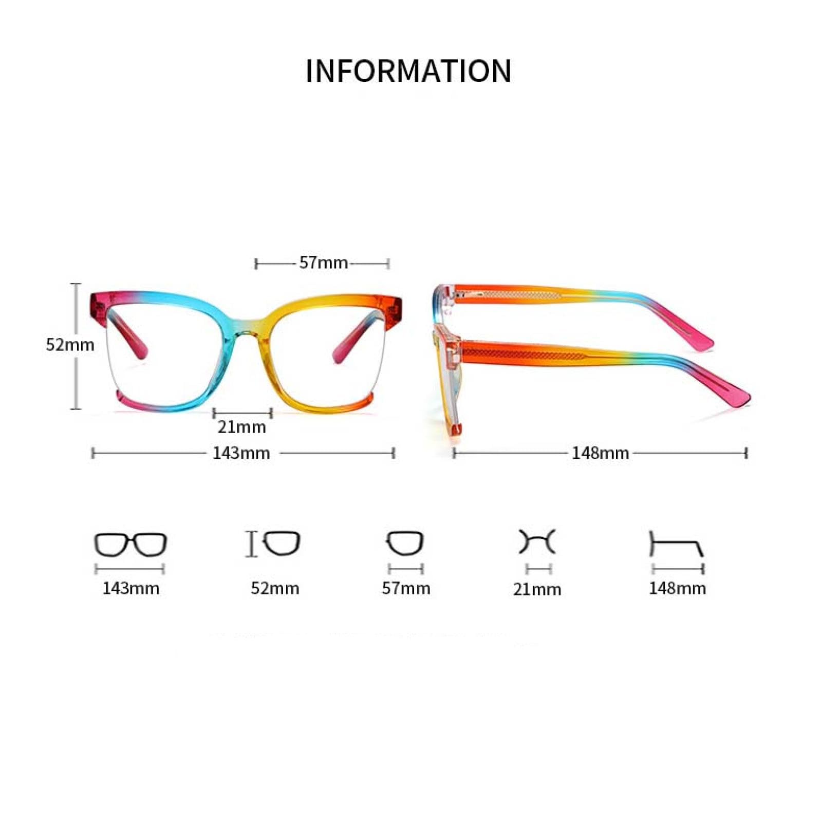 Okulary damskie oprawki vintage półramki okulary moda