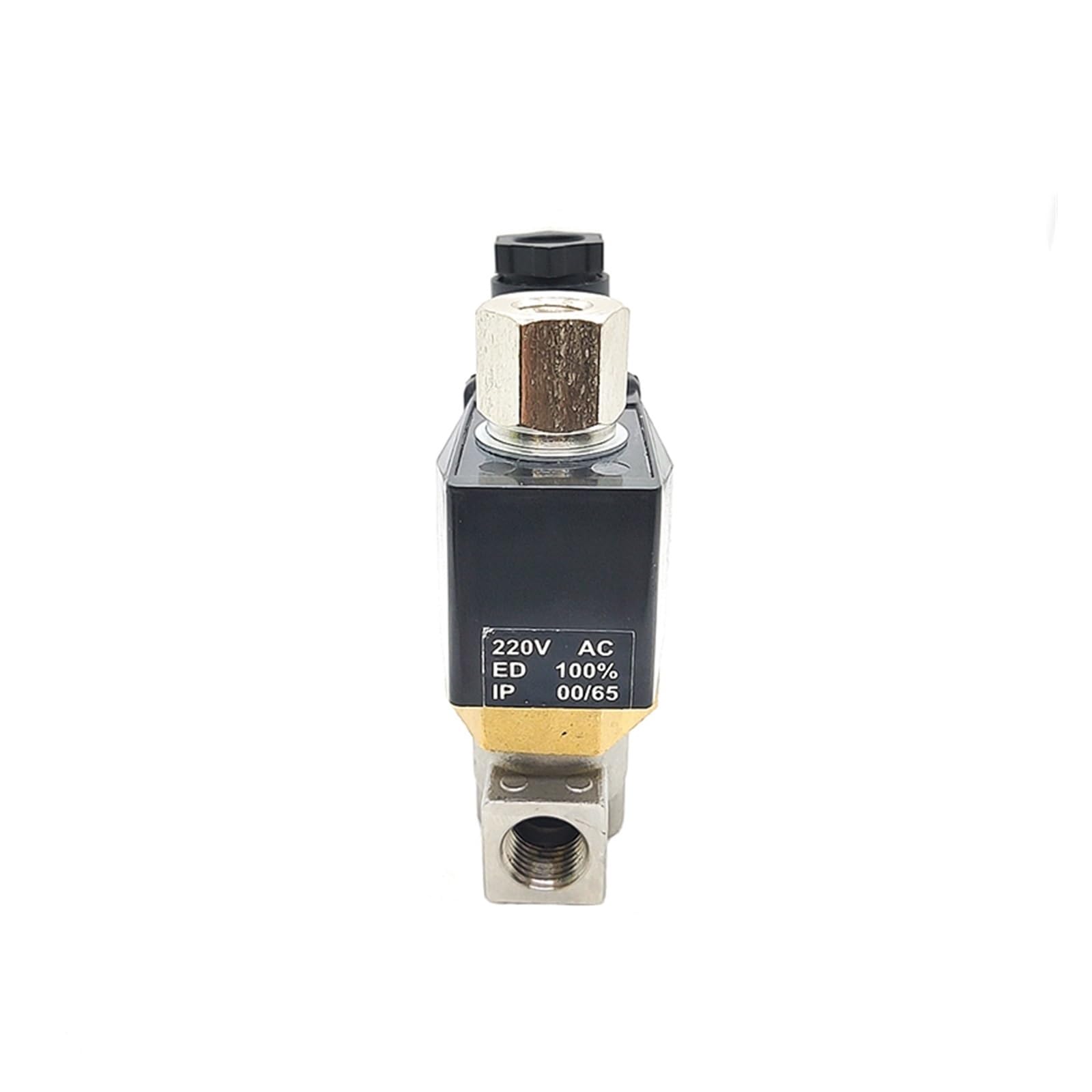 Zawór elektromagnetyczny ze stali nierdzewnej 1/8” 1/4”. Normalnie otwarty zawór do zastosowań przemysłowych(1/8,WHITE_240 AC_NORMALLY CLOSED)