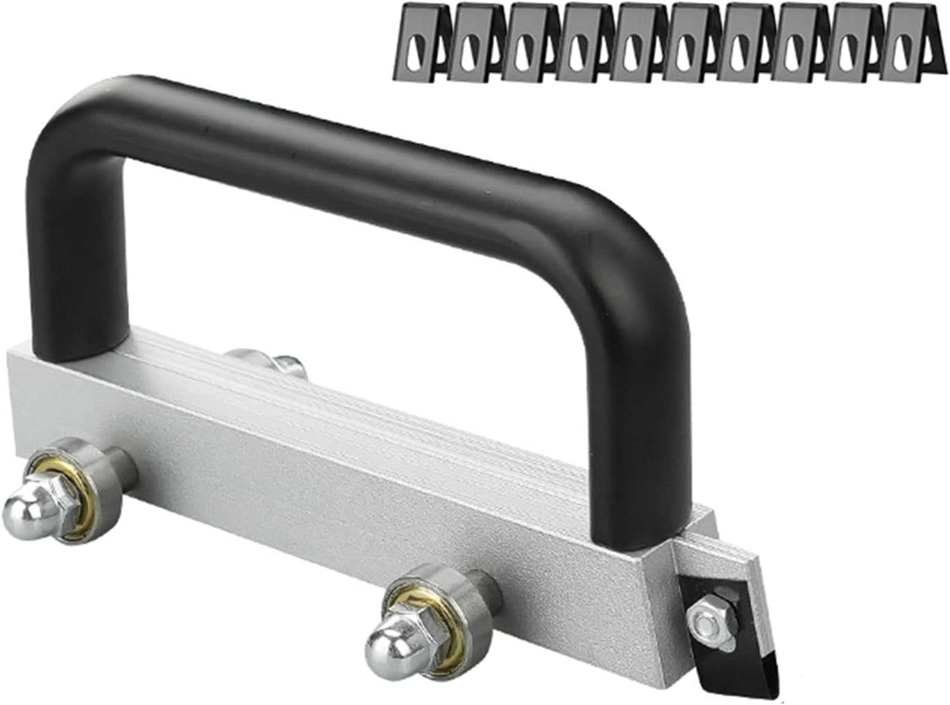 Cortador de ranura de suelo de PVC con 10 cuchillas de acero inoxidable