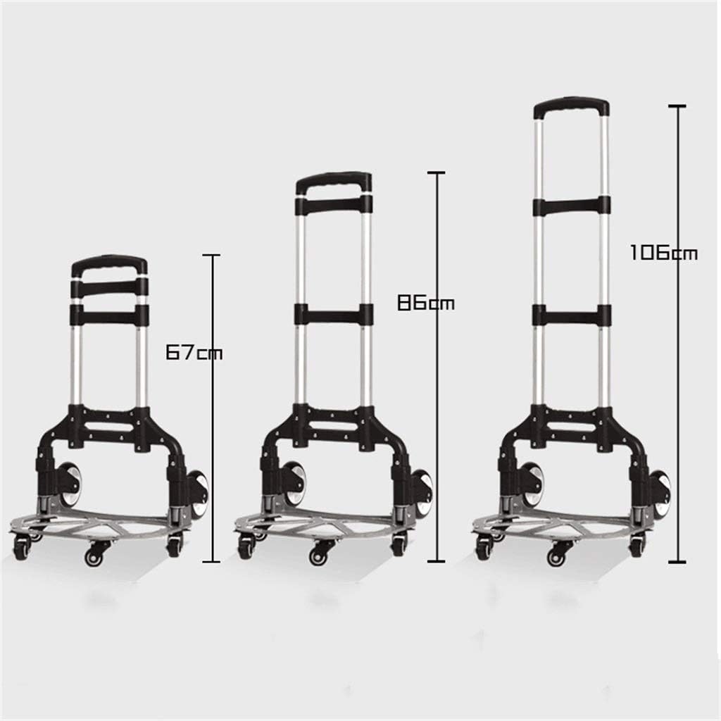 Folding Shopping Cart Grocery Utility Stair Climbing Larger Storage Stainless Steel Frame(White-Dinosaur Doodle4)
