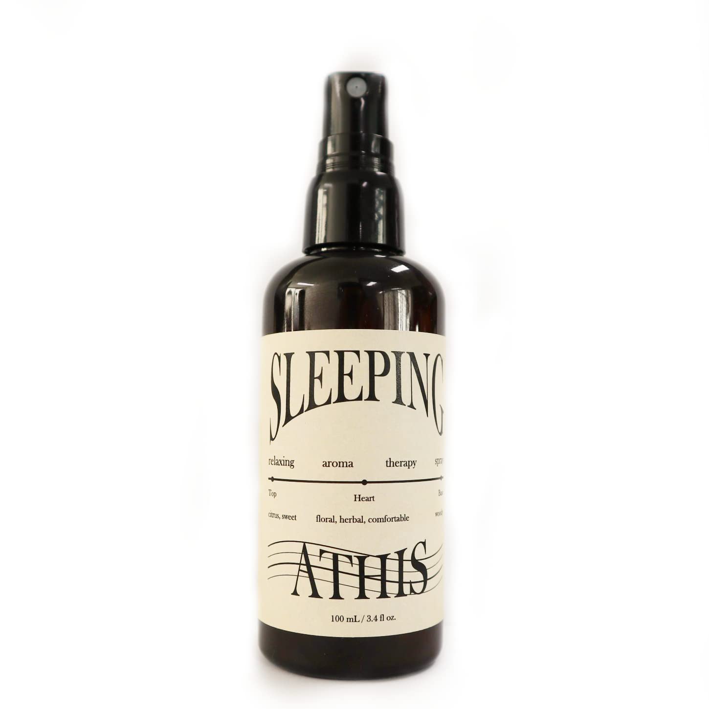 AthisSeoul Sleeping Room&Linen Spray / Sweet Orange, Ylang Ylang & Lavender / 3.4 fl oz. (100ml) / Aromatherapy, Home Decor, Fine Fragrance, Gift ideas