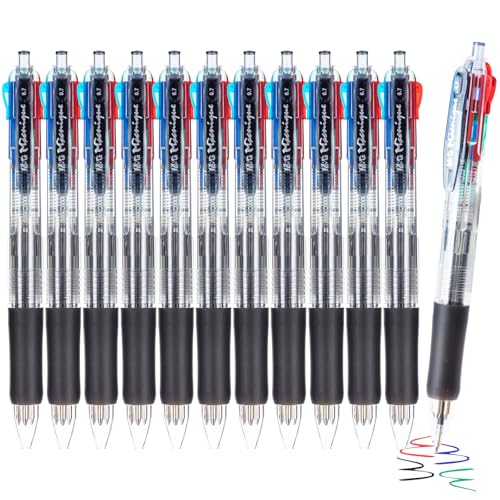Stylos à bille rétractables 4 en 1 M&G fournitures de bureau et rentrée scolaire