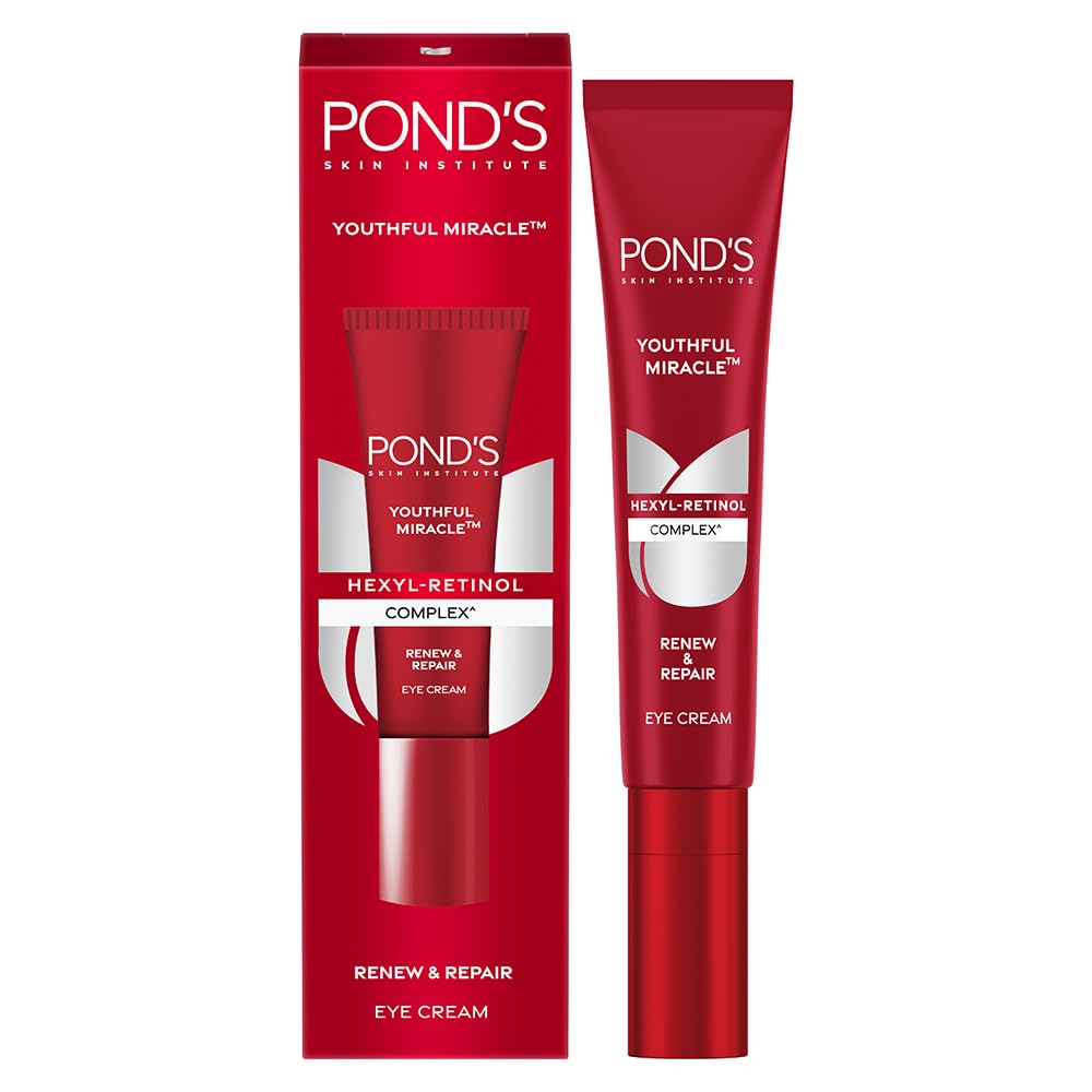 POND'S Youthful Miracle Hexyl Retinol Complex, Renew & Repair Eye Cream 15ml