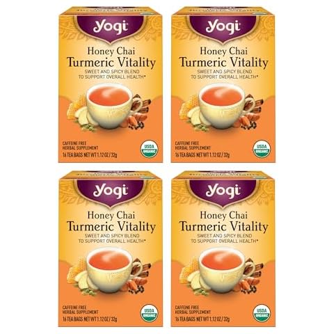Yogi Tea - Honey Chai Turmeric Vitality Cover