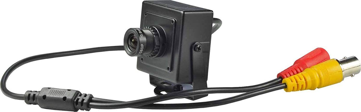 Boomlens Indoor Wide Angle 2.5mm Lens Case CCTV Camera Security Hidden Mini Analog Camera 1000TVL Cmos Chips with IR Filter Motion Detective