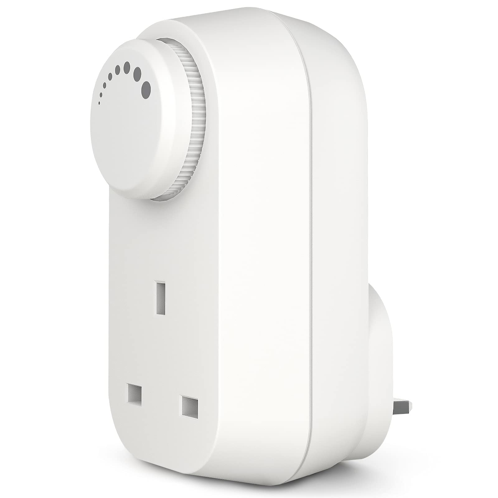 Buy Zigtiger Plugin Dimmer Switch UK Plug Wall Socket for Light Bulbs