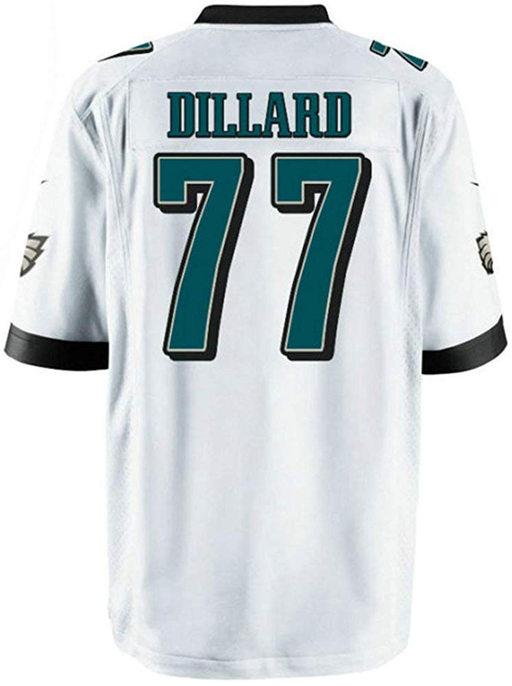 JERWY Men's_Women's_Youth_Andre_Dillard_#77_White_Sportswears_Rugby_Tracksuits_Jersey