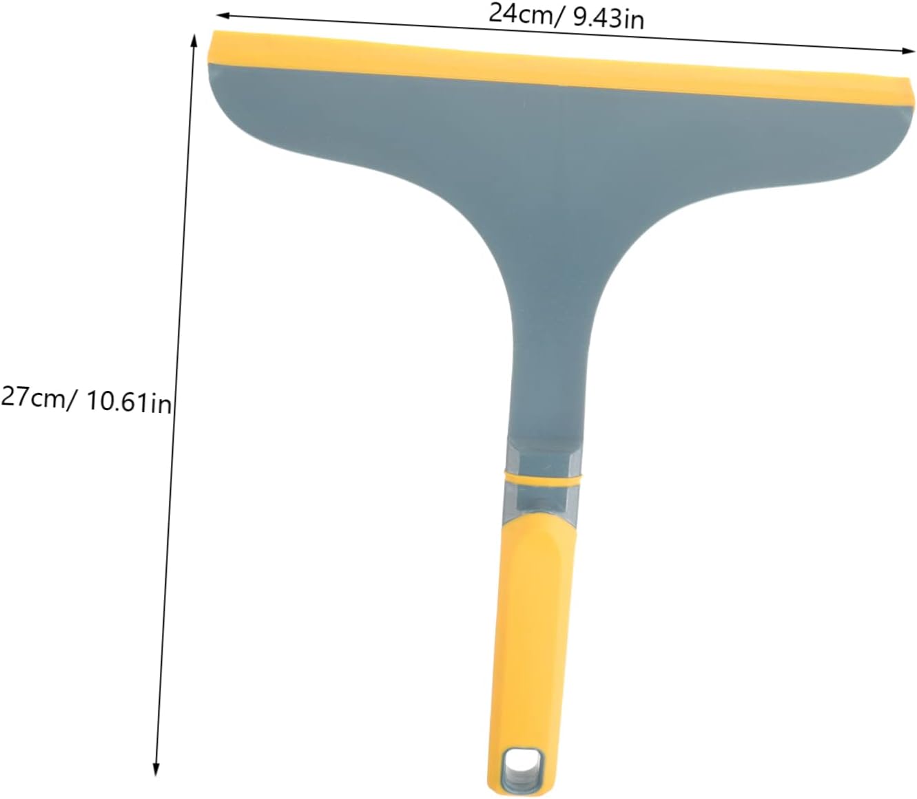 Professional Glass Cleaning Tool Double-Sided Window Squeegee for Home Use Bathroom Car Sturdy Plastic Ergonomic Handle for Shower Doors and Windshields