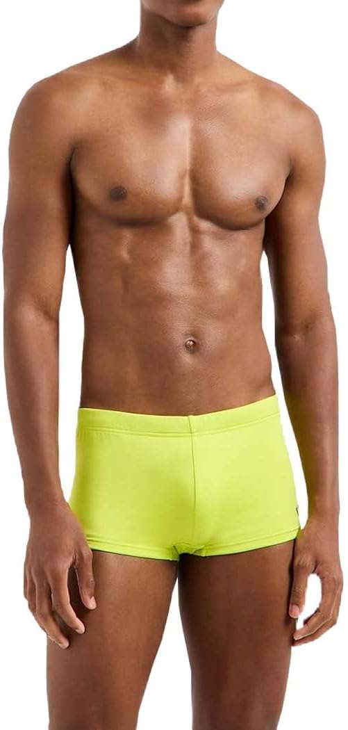 Emporio Armani Men's Classic Tight Square Cut Swim Trunk