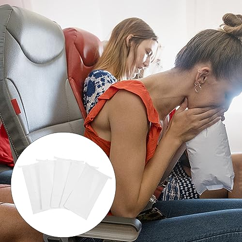 Kichvoe 50 Unidades Sacos De Lixo Sacos Descartáveis Para Emese Saco De Vomitar Carro Sacos De Papel
