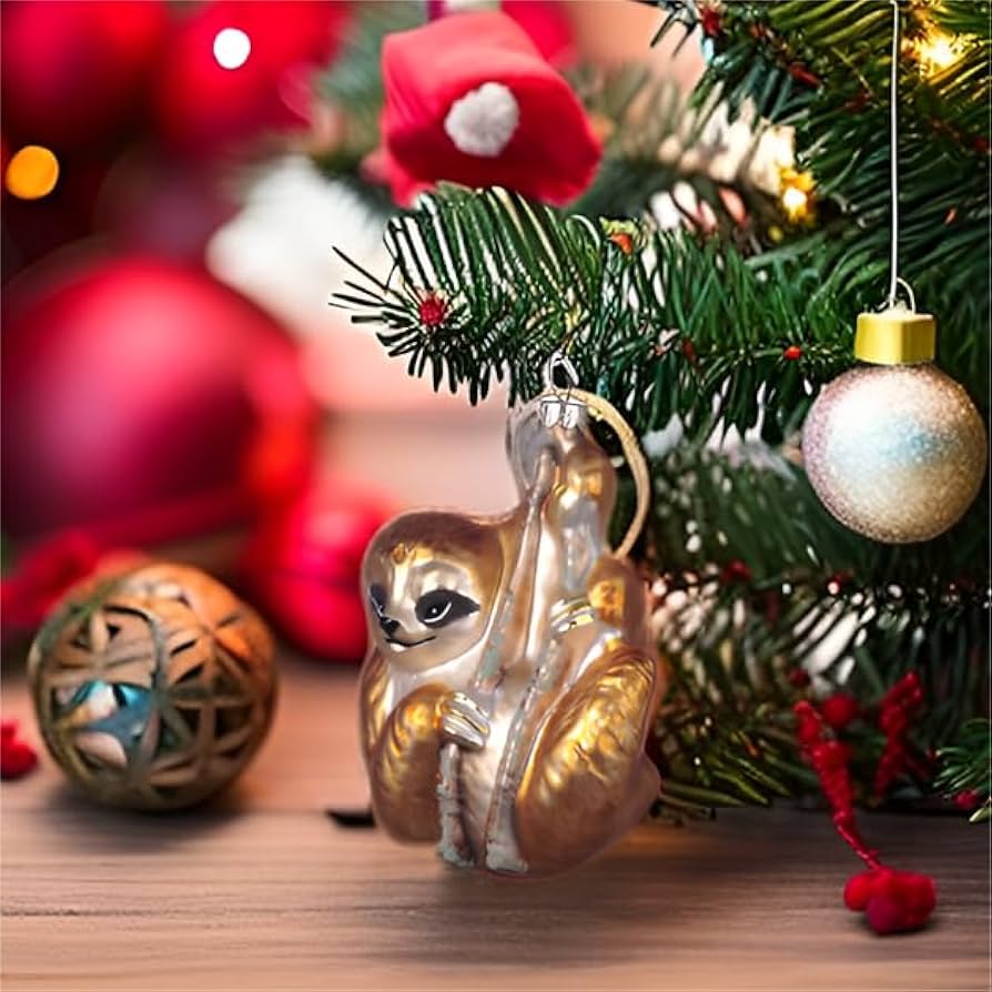 Christmas ornaments glass blown Clearance