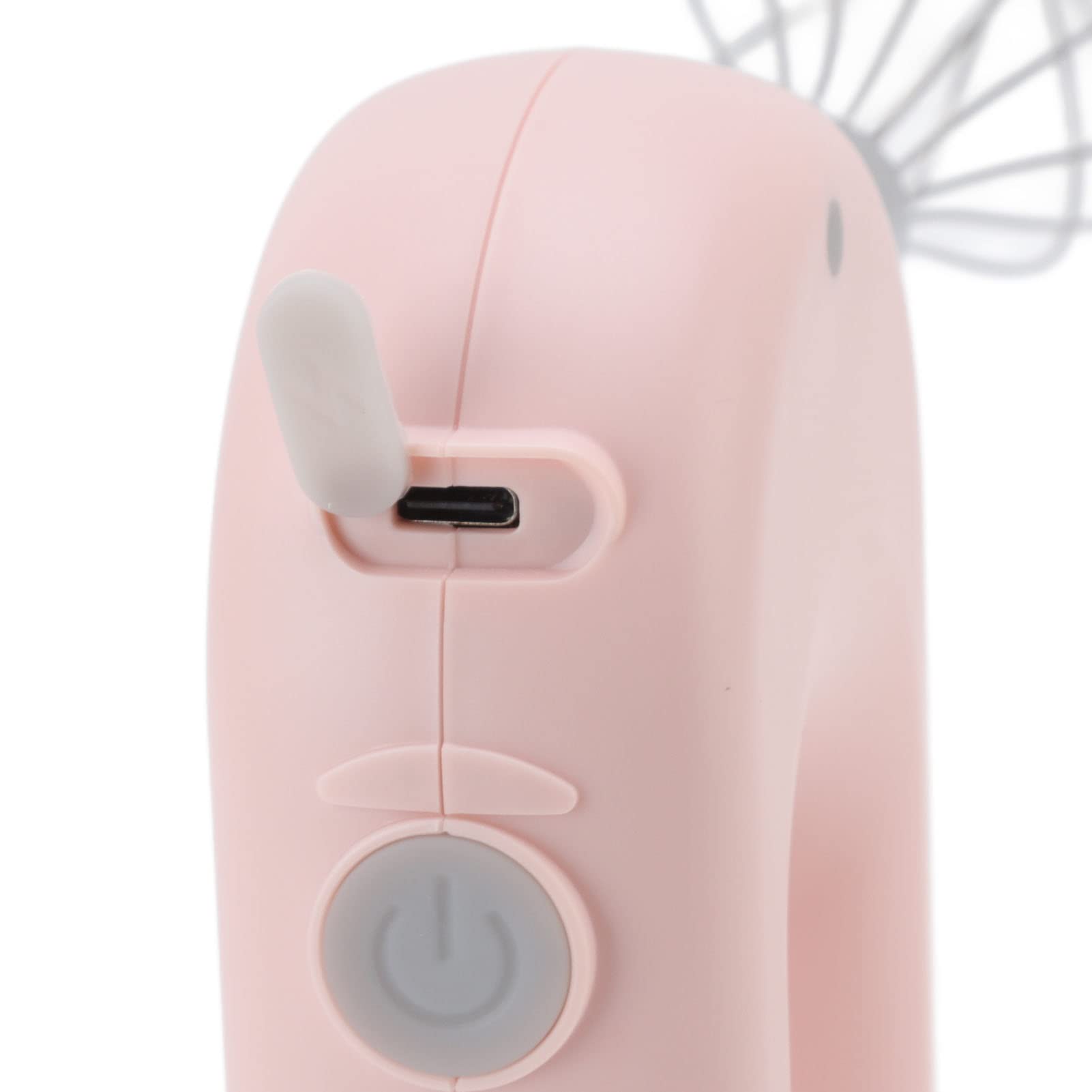 Electric Hand Mixer Elliptical Frother Eggbeater Automatic Foam Maker Double Stick Beer Frother for Household Wynboop Mini Cordless Mixer White (Pink)