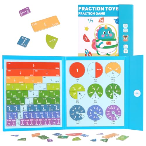 Bruchrechnen Material Magnetisch Magnetischer Bruchscheiben Magnetische Bruchfliesen Bruchrechnen Lernen Kinder 102pcs