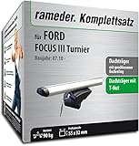 Rameder Set, Dachträger Pick-Up kompatibel für Ford Focus III Turnier (111287-09157-16)