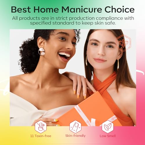 Image of modelones Gel Nail Polish Set, 6 Colors 2026 Summer Vivid Bright Rainbow LGBT Neon Jelly Gel Polish Hot Pink Red Blue Yellow Green Orange Sheer Translucent Effect Nail Polish Soak Off LED DIY Gift