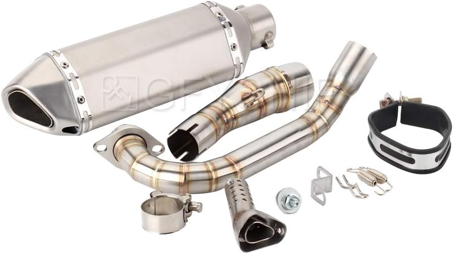 For Yamaha XMAX 250 XMAX 300 2017 2018 2019 Escape Slip-on Motorcycle Exhaust Pipe And Link Pipe System (E)