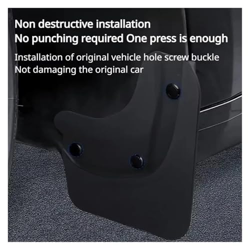 Guardabarros para coche Tesla Model 3+ Highland: protección contra salpicaduras en ruta 4