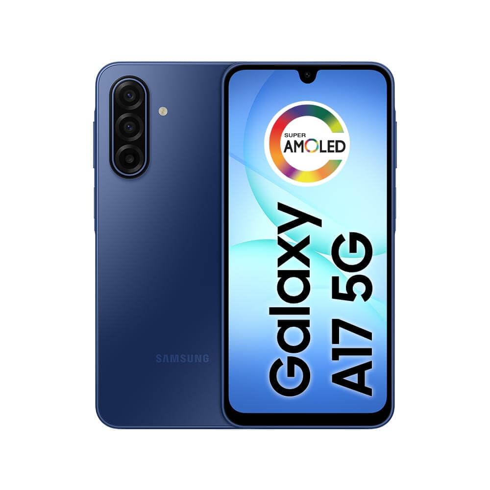 Celular Samsung Galaxy A17 5G, 128GB, 4GB, 50MP Tela 6.7" - Azul