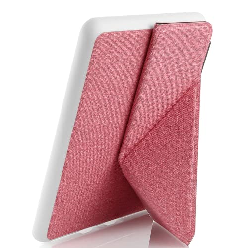 Capa Kindle 10a geração - WB Ultra Leve, Silicone Flexível e Sensor Magnético - Origami Tecido Rosa