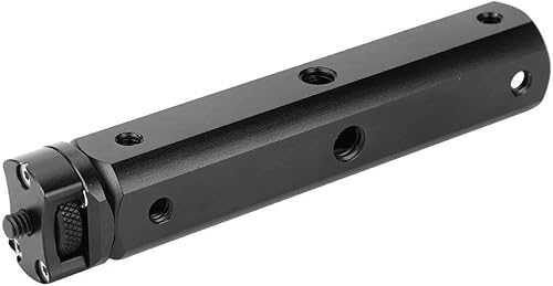 Miniatura 7 de Mango Gimbal Grip Handlebar Handheld Gimbal Estabilizador con 1/4 "y 3/8 "Tornillo Agujero Gimbal Extensión Soporte para Estabilizador de