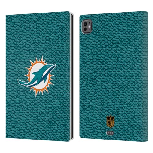 Étui iPad Pro 11 M4 cuir Miami Dolphins protège écran et range cartes