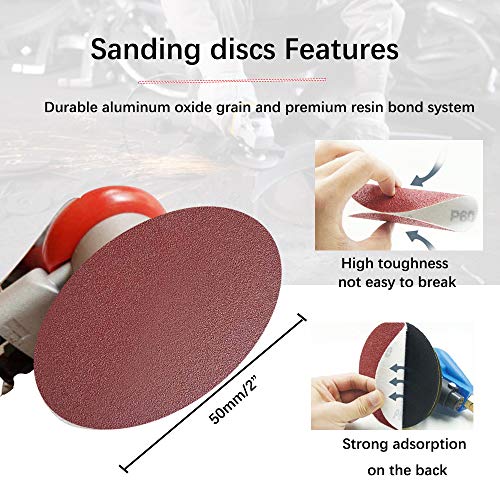 JETAINE - 100 dischetti abrasivi per levigatura