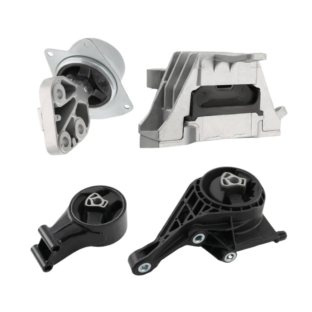 Tnpeyrmcc Onecolor Engine Mount And Auto Trans Mount 4Pcs Compatible With 2.5L 13 14-2015 2.5L