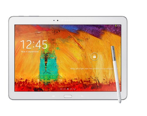 Samsung Galaxy Note 10.1 2014 Edition Tablet (25,7 cm (10,1 Zoll) Touchscreen, 3GB RAM, 8 Megapixel Kamera, 32 GB interner Speicher, WiFi, Android 4.3) weiß Europäische Version