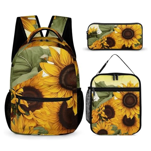 Sac à dos de voyage anti-désordre avec sac repas isotherme et trousse assortie
