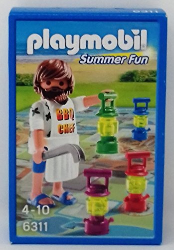 Playmobil 6311 Summerfun BBQ Chef mit Brettspiel