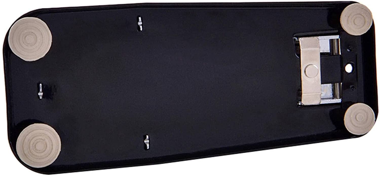 Cucitrice per Casa Ufficio 360 GRADIT Rotante PLACILER Head Desktop Staplerwith Staples Sharp Chiselfor Office School Home Accessori per Scrivania(C)