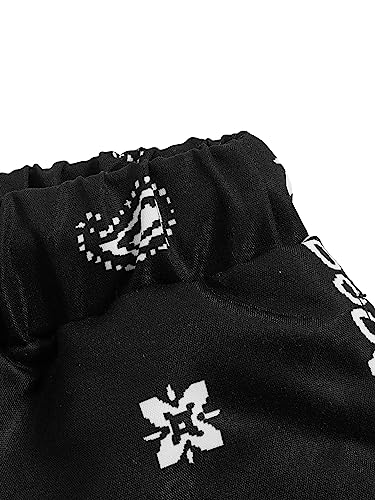 Image of SOLY HUX Boys Boho Paisley Print Short Sleeve T Shirt and Shorts Set 2 Piece Outfits