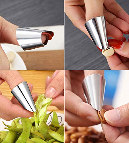 Vegetable Peeler Set Of 4 Pieces, Suitable For Potato, Carrot, Apple, Soybean, Stainless Steel Black #TOP7