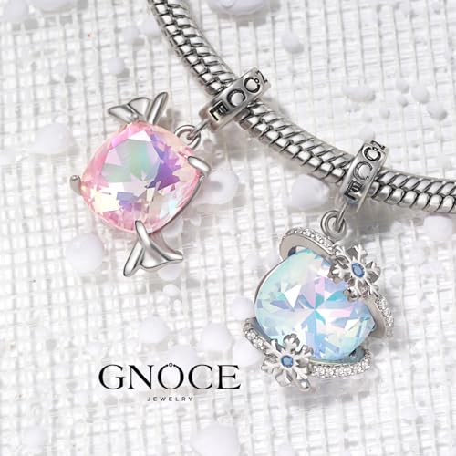 Image of GNOCE Food Themed Charm Beads Fit Charm Bracelet Necklace for Women