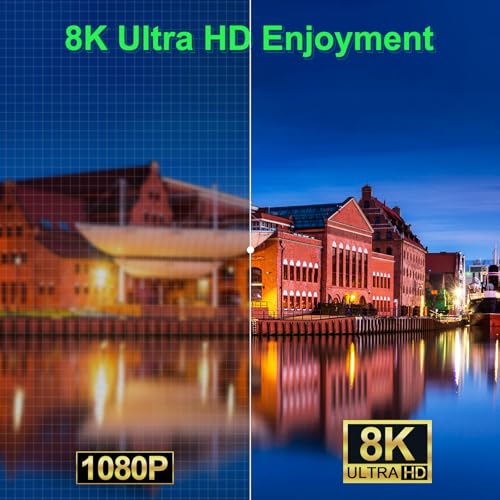 Image of KVM Switch 3 Monitors 2 Computers 8K@60Hz 4K@144Hz,MLEEDA 3 Monitor KVM Switch for 2 Computers Share 3 Monitors and 4 USB 3.0 Device,with Wired Remote,USB Cable and 12V Power Adapter