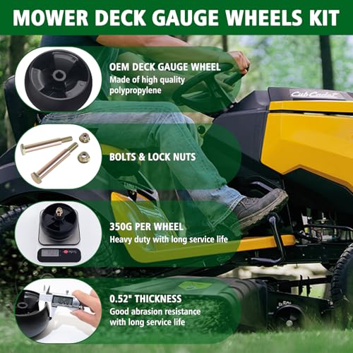 Mower Deck Wheel Kit - Overview