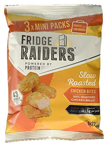 Fridge Raiders Slow Roasted Chicken Snack Bites 3 X 22.5g - Tastyfactory