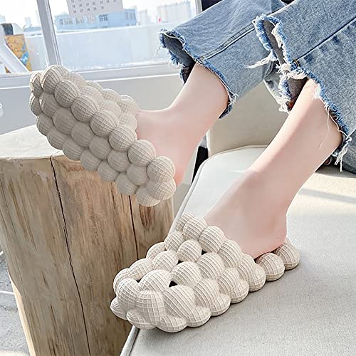 Novelty Bubble Slippers For Women - Bubble Slides House Slippers Beach Slippers Shower Slippers For Bath, Swimming, Spa, Gym #TOP5